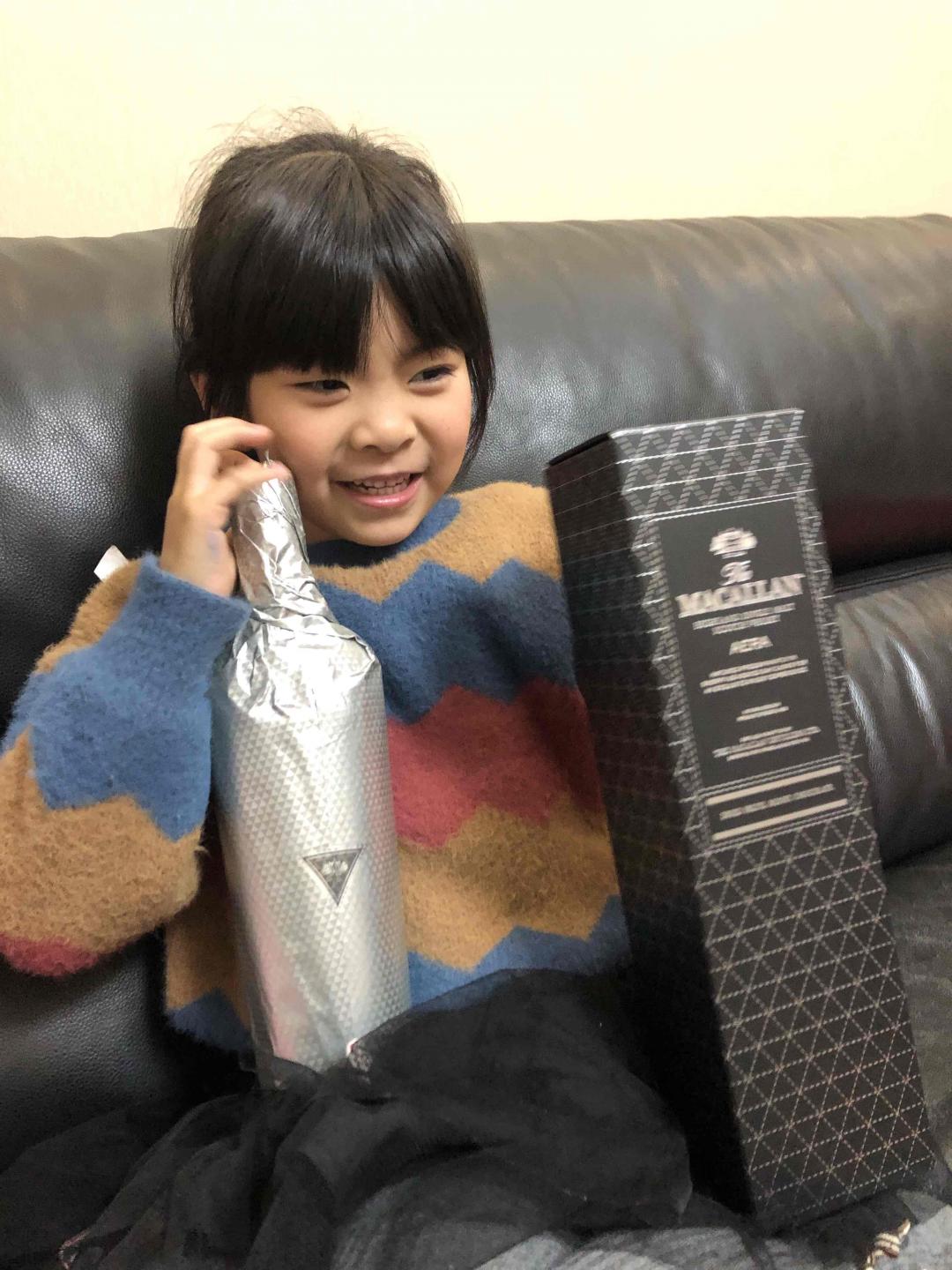 我觉得我女儿以后应该是会喝威士忌的