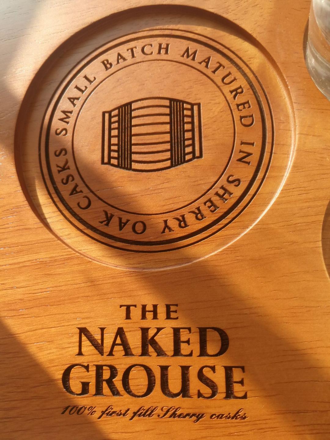 The Naked Grouse裸雀4shot带托盘杯