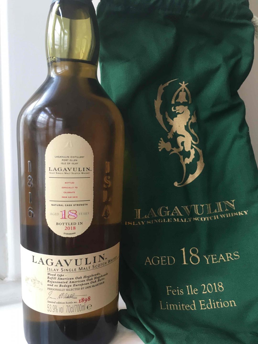 艾雷島事兒一2018新酒之Lagavulin 廠