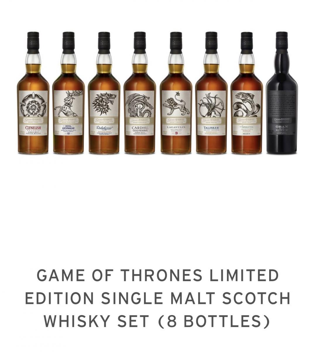 Game of Thrones Limited Edition Complete Set 只是想骗积分