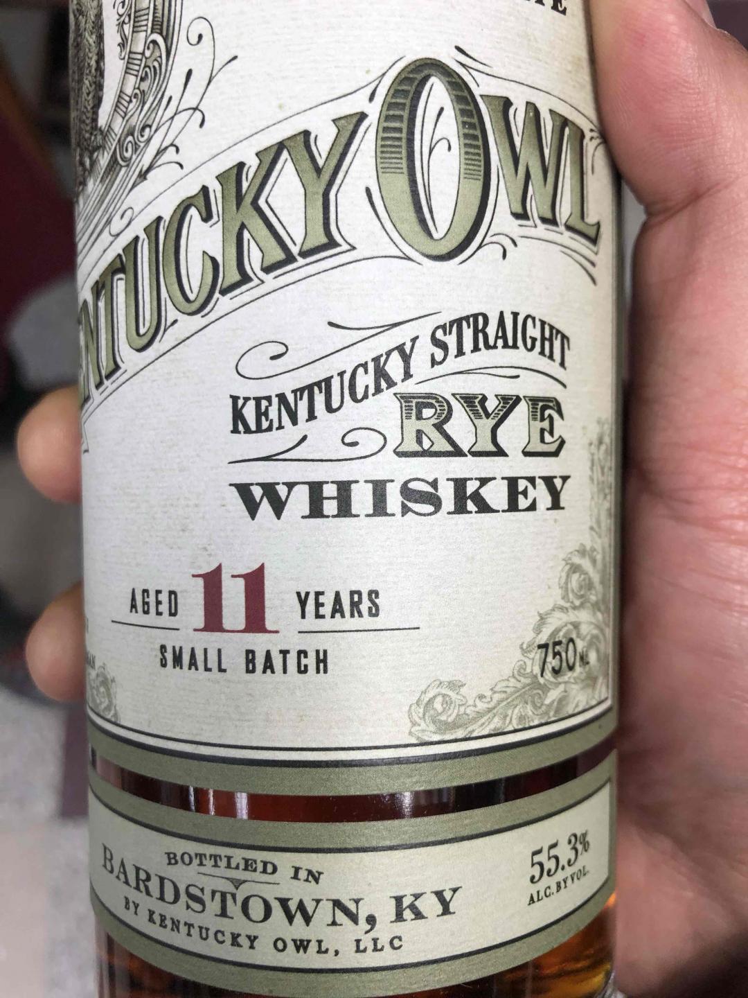 Kentucky Owl 11yrs batch 1 限量款