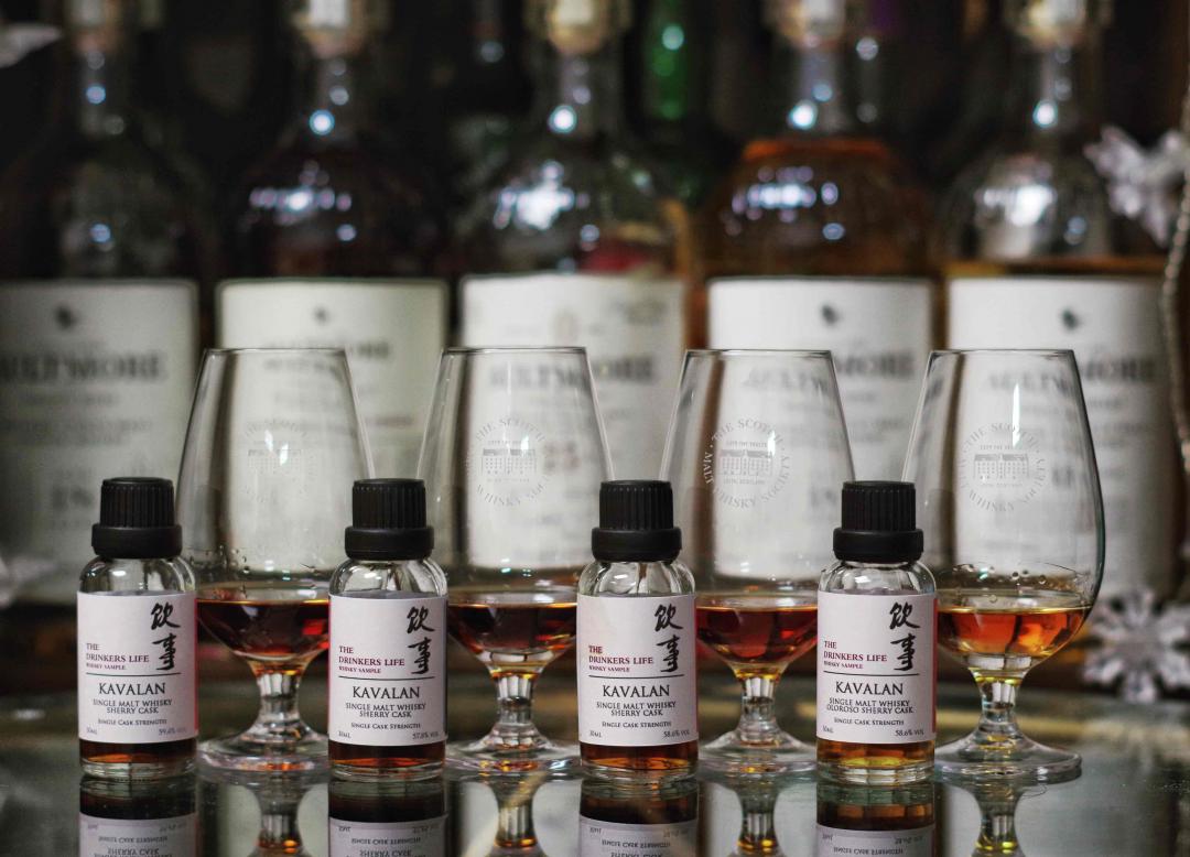 Kavalan 雪莉单桶垂直品鉴（S06/S08/S09/S12）