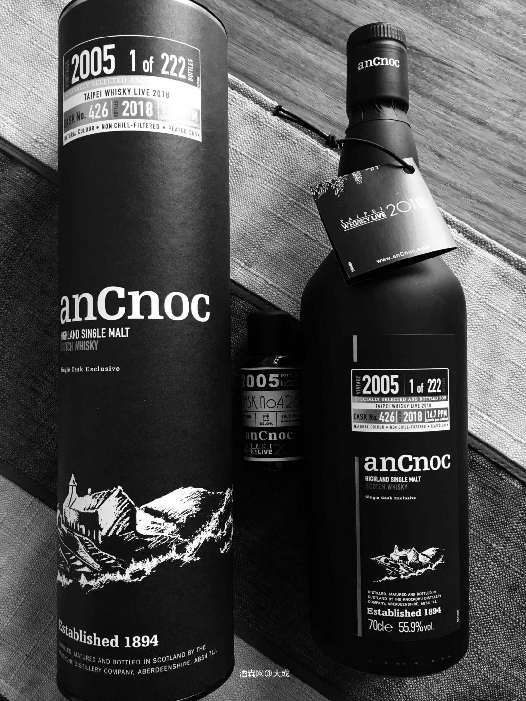 台北whisky live限定 安努克+圣贝本单桶
