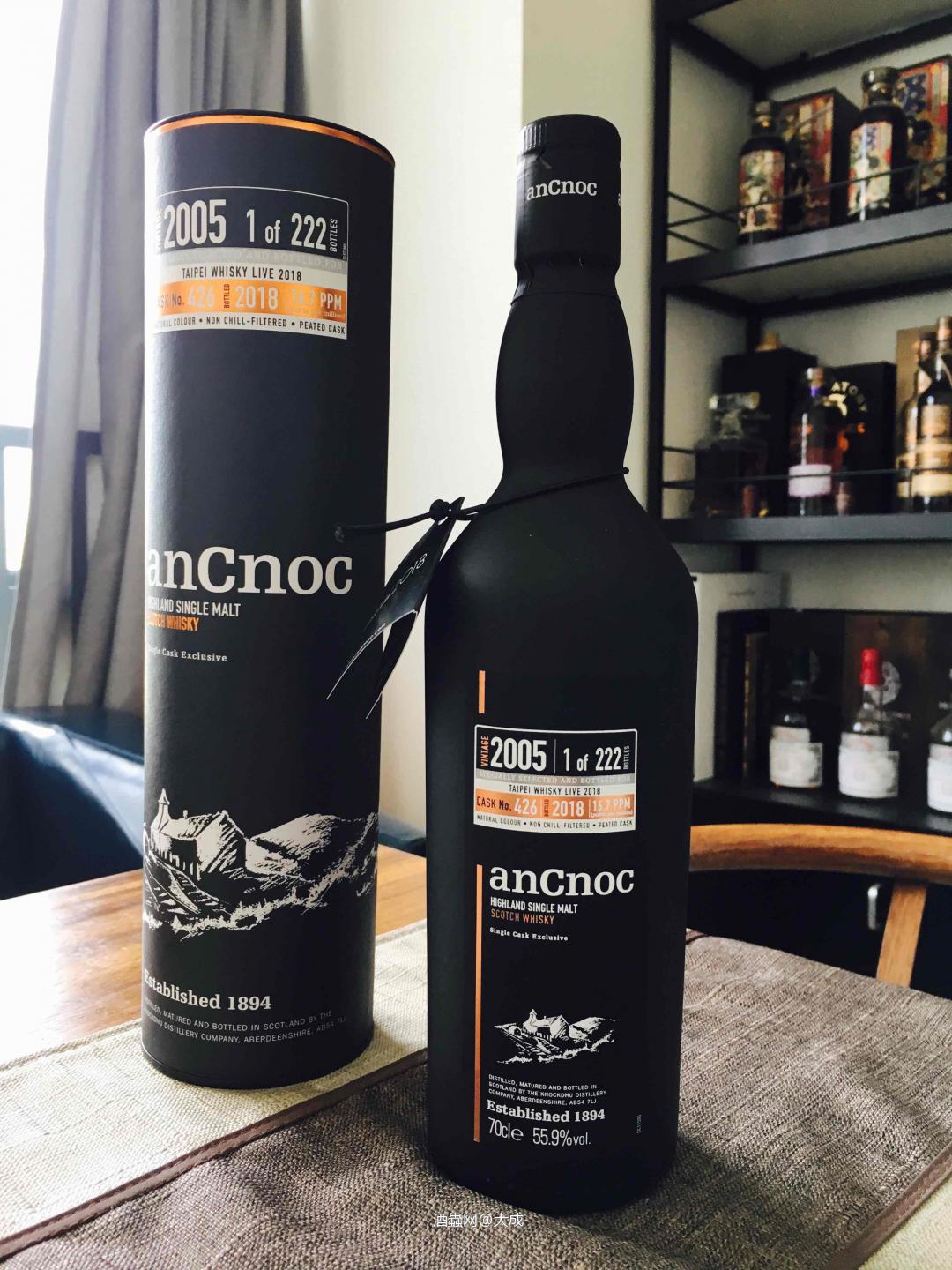 台北whisky live限定 安努克+圣贝本单桶