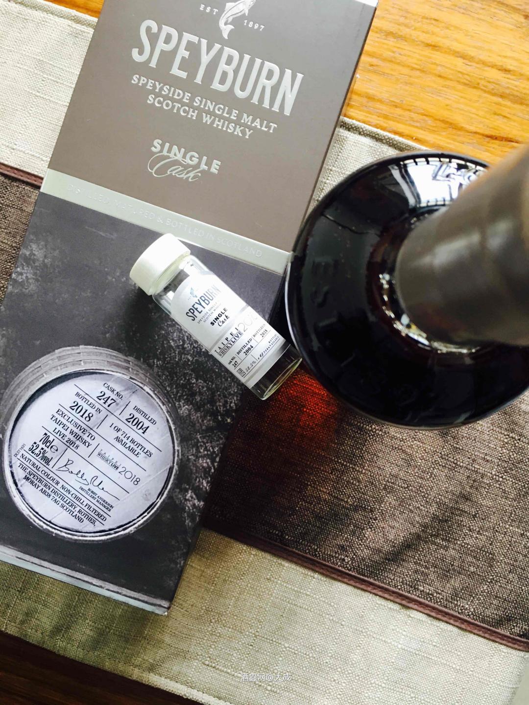 台北whisky live限定 安努克+圣贝本单桶