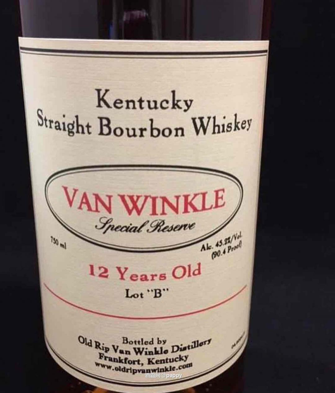 Rich men’s the world 【Pappy Van Winkle 10yrs 12yrs 】Limited