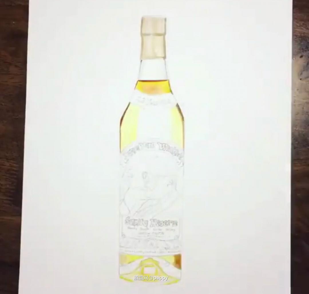 画出一瓶好酒 【 Pappy Van Winkle 23 year 】
