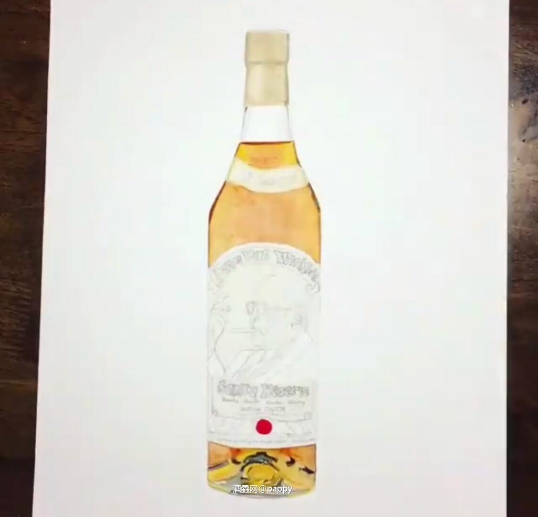 画出一瓶好酒 【 Pappy Van Winkle 23 year 】