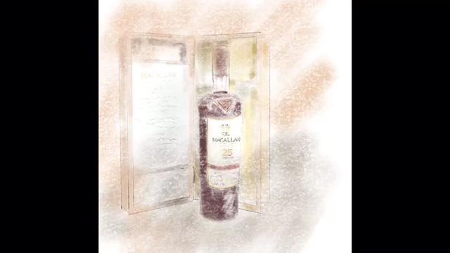 百无聊赖用IPAD画酒瓶玩（2）