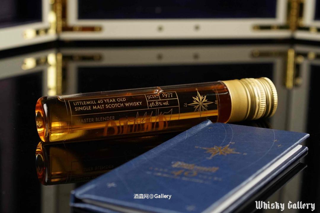 小磨坊40年 酒廠已關閉後燒場～ 也是具備稀有，停產，價格水漲船高各種條件的威士忌～