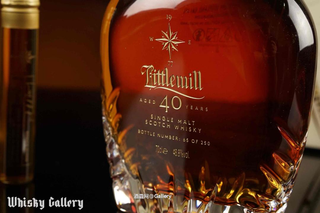 小磨坊40年 酒廠已關閉後燒場～ 也是具備稀有，停產，價格水漲船高各種條件的威士忌～