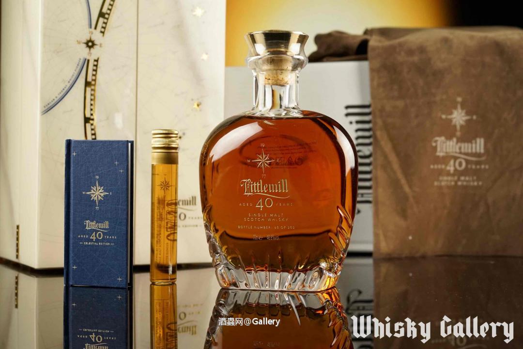 小磨坊40年 酒廠已關閉後燒場～ 也是具備稀有，停產，價格水漲船高各種條件的威士忌～