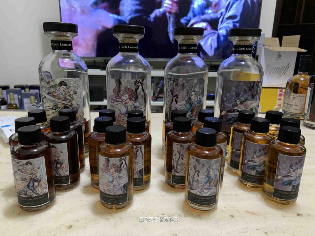 分享一下最近开的分享瓶，刚好林大师也在介绍罗梦湖这个酒厂。浤福洋行-「舞剑」一套四瓶 来自罗梦湖酒厂 可以跟林大师的大鼻子对比看看