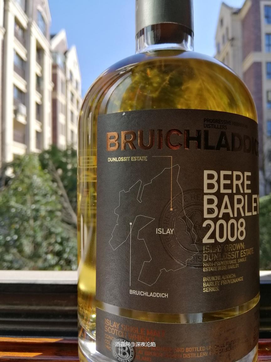 Bruichladdich bere barley 2008酒评