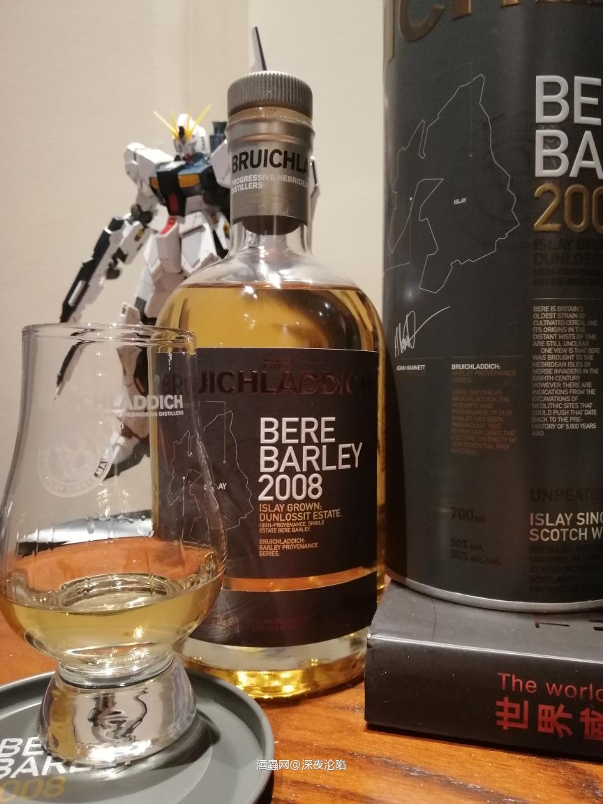 Bruichladdich bere barley 2008酒评