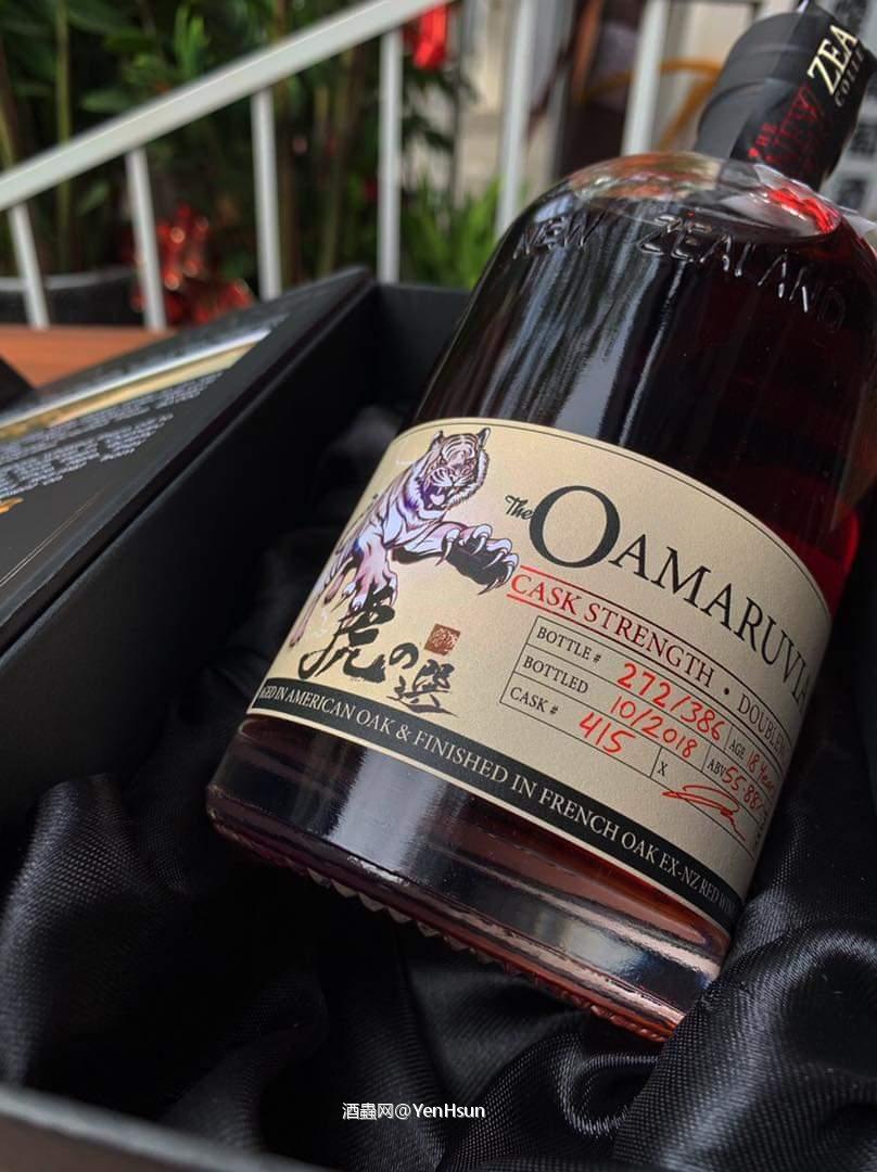 新西兰 达肯尼18年单桶 白虎 55.88%