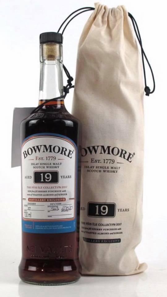 Bowmore 1998手工装瓶最新力作，桶号58，57.5%，SHERRY CASK，2018/12/31装瓶，近21年。2017 Bowmore Feis ile#57的姐妹桶