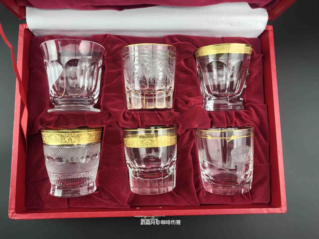 Moser彩金水晶杯