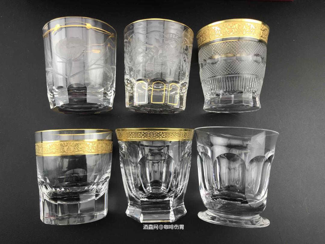 Moser彩金水晶杯