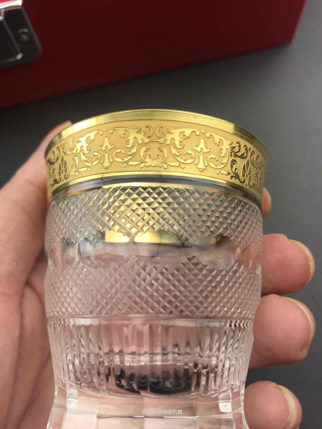 Moser彩金水晶杯