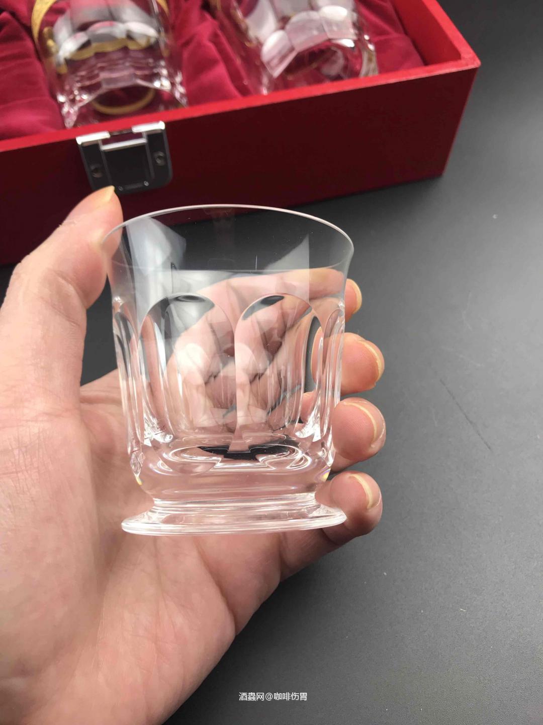 Moser彩金水晶杯