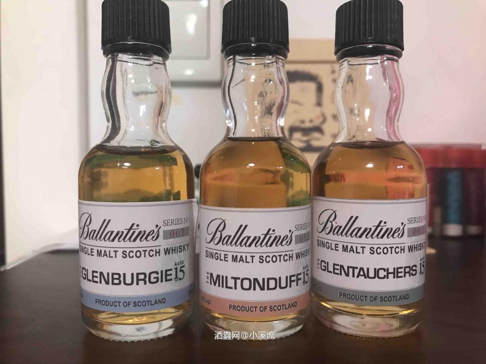 百龄坛基酒，这三个单独喝只有miltonduff还凑活，另外两个都不行。但是我把这三个混一起感觉还不错😊