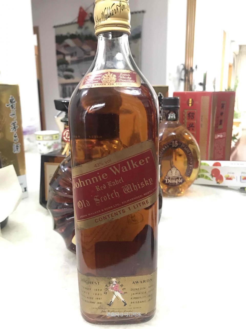 还有瓶特老的红方