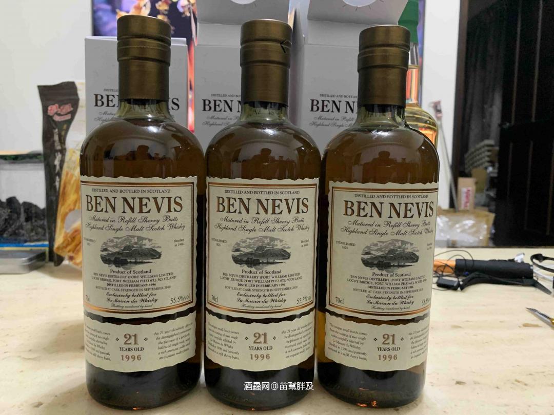 LMDW最新包桶，BEN NEVIS 1996 21年