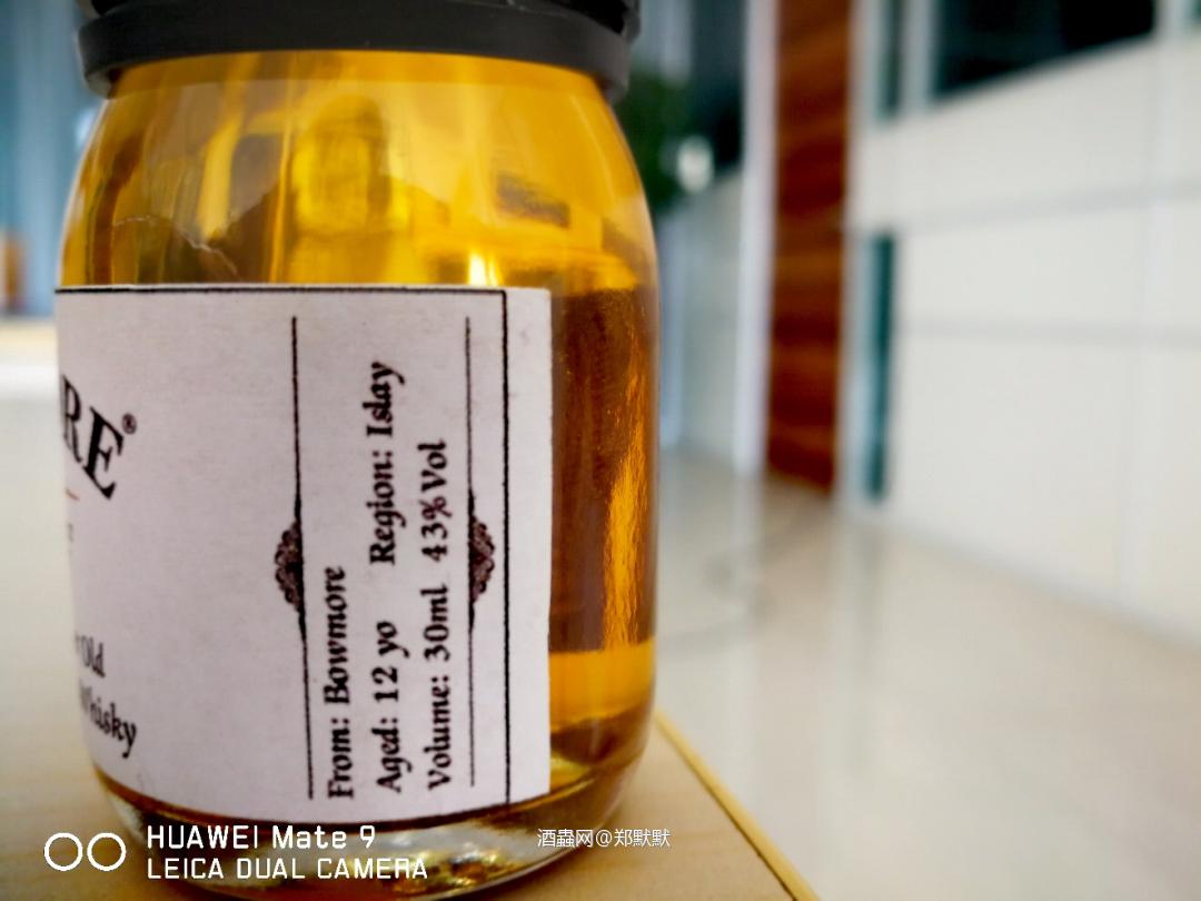 Bowmore 12 yo 海鸥纸标