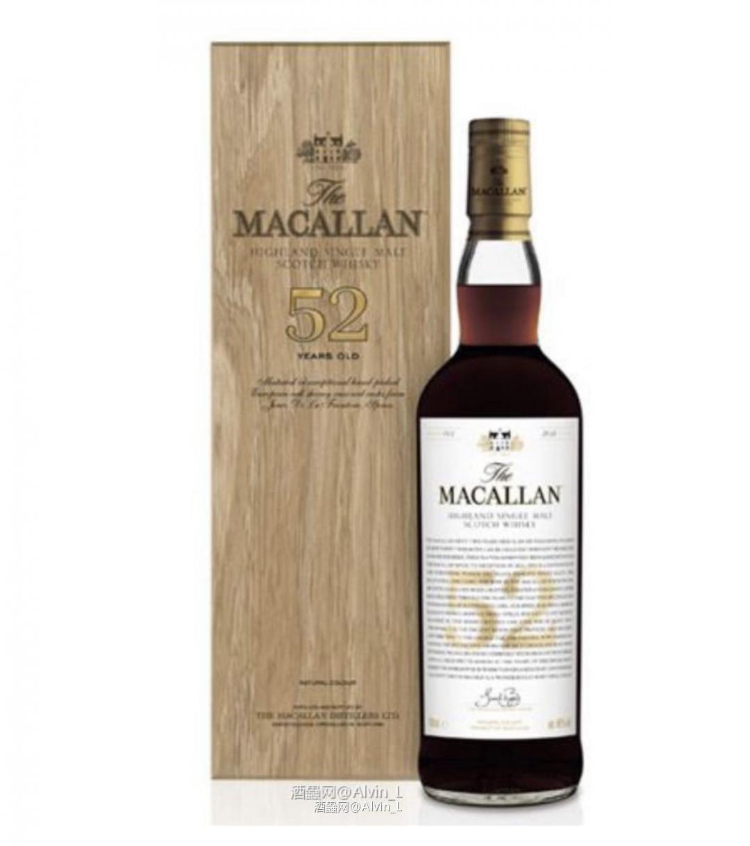 麦卡伦52年.....永远买不完系列