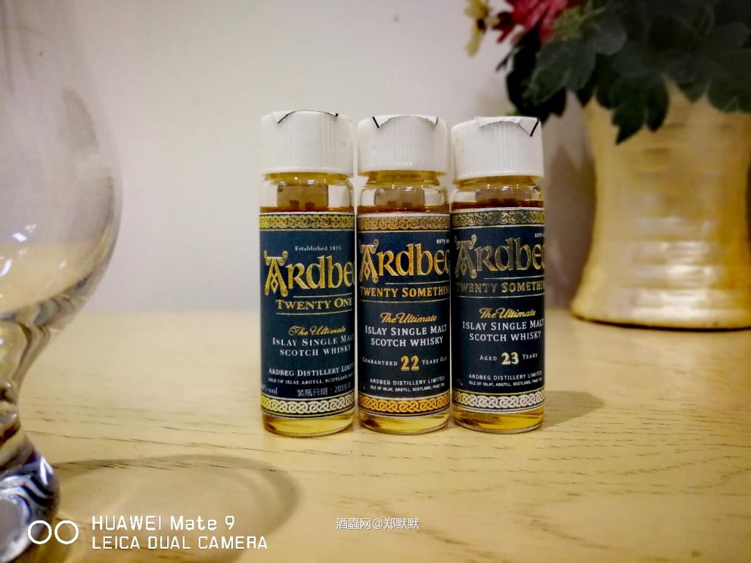 Ardbeg 21，22 & 23 yo