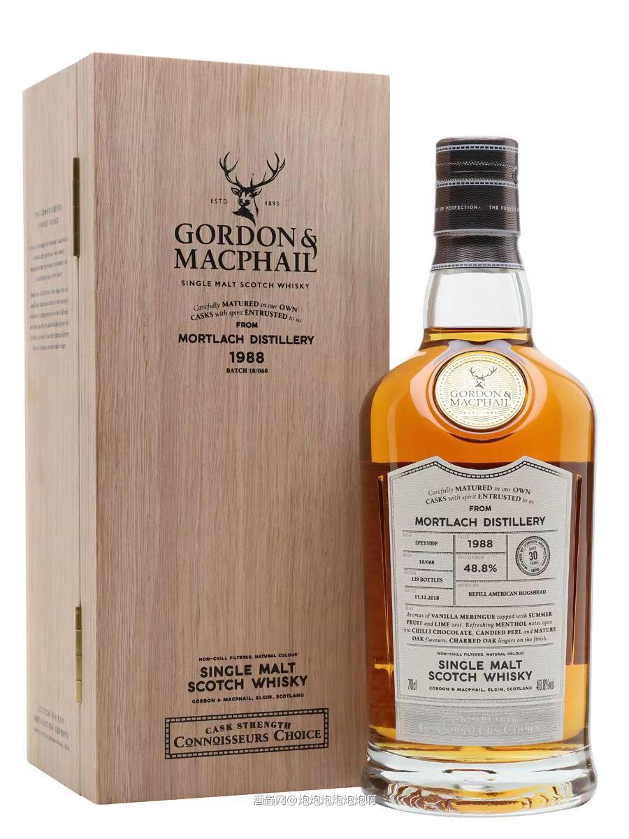 欧洲正在疯抢， 慕赫1988/30年 48.8%，限量129支