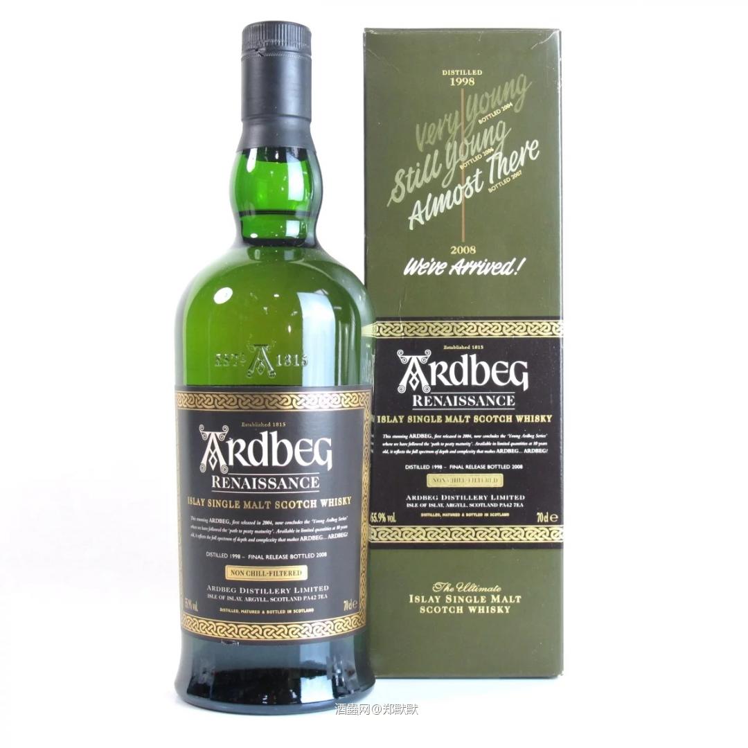 Ardbeg 1998/2008 ‘Renaissance’文艺复兴