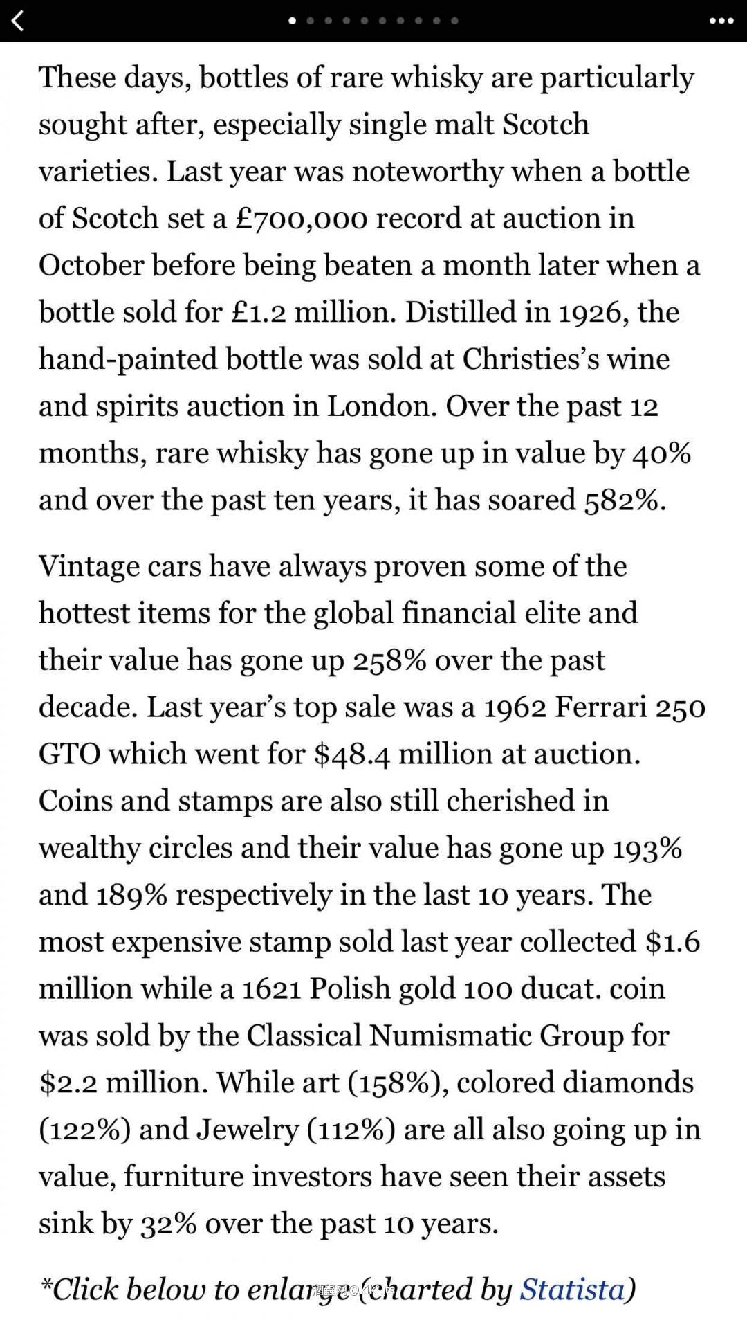 奢侈資產價值飆升[信息圖] Google 翻譯