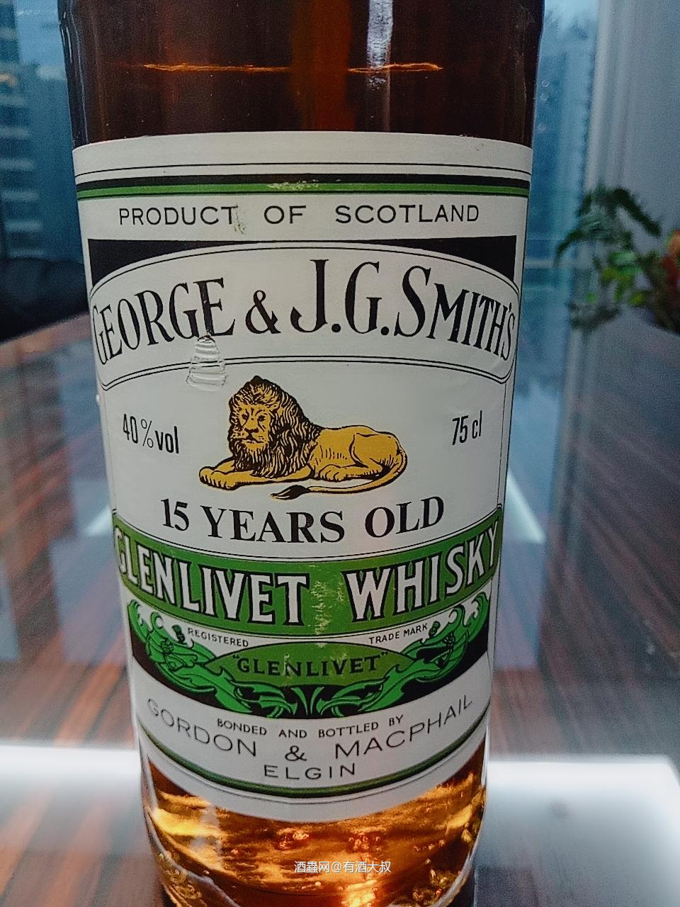 格兰威特15年/Glenlivet