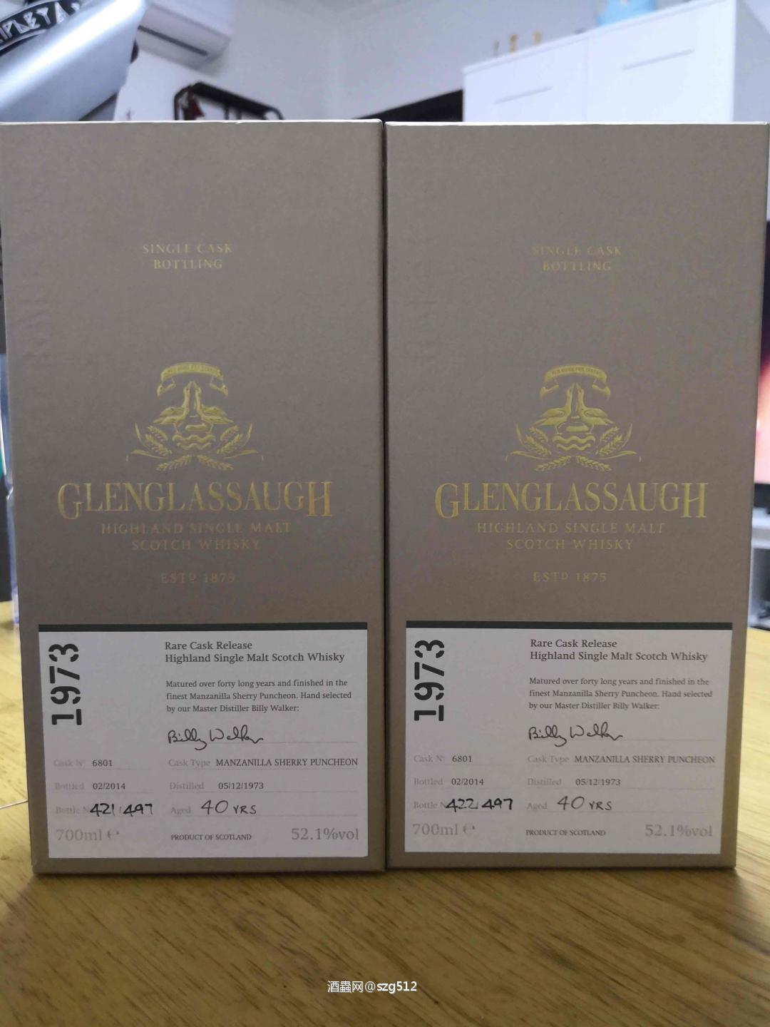 喜获glenglassaugh1973连号40年
