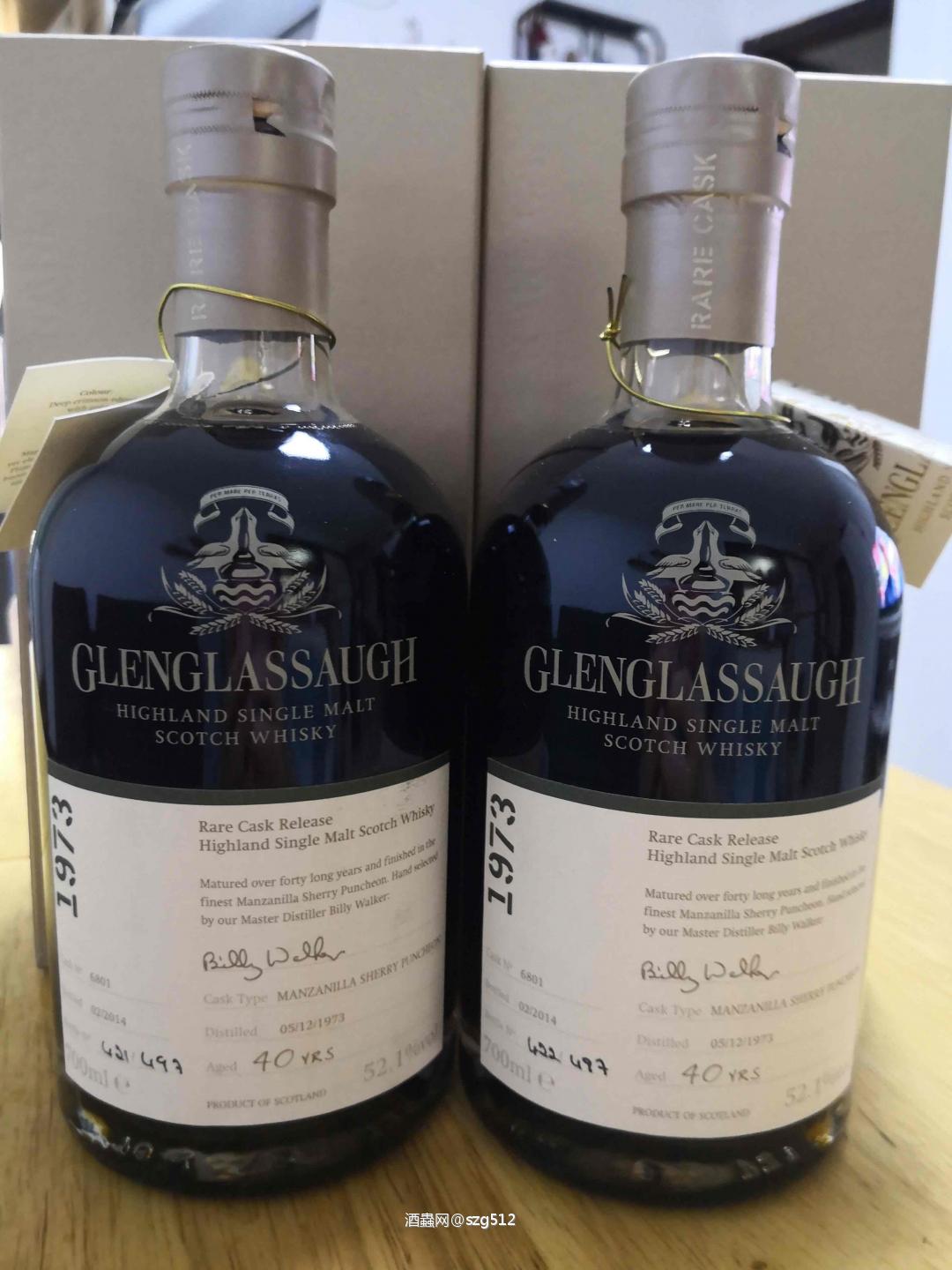 喜获glenglassaugh1973连号40年