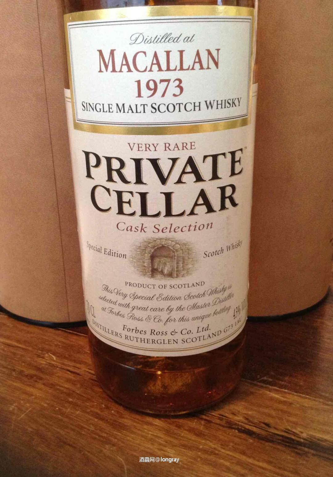 Macallan不知道是哪年装瓶的，74水线不理想。