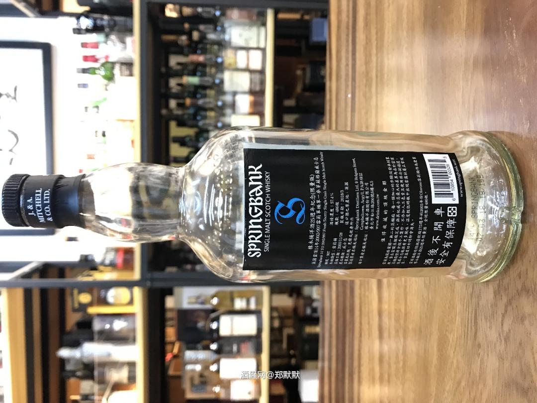 Springbank 14 yo 2003/2018台湾橡木桶公司专供