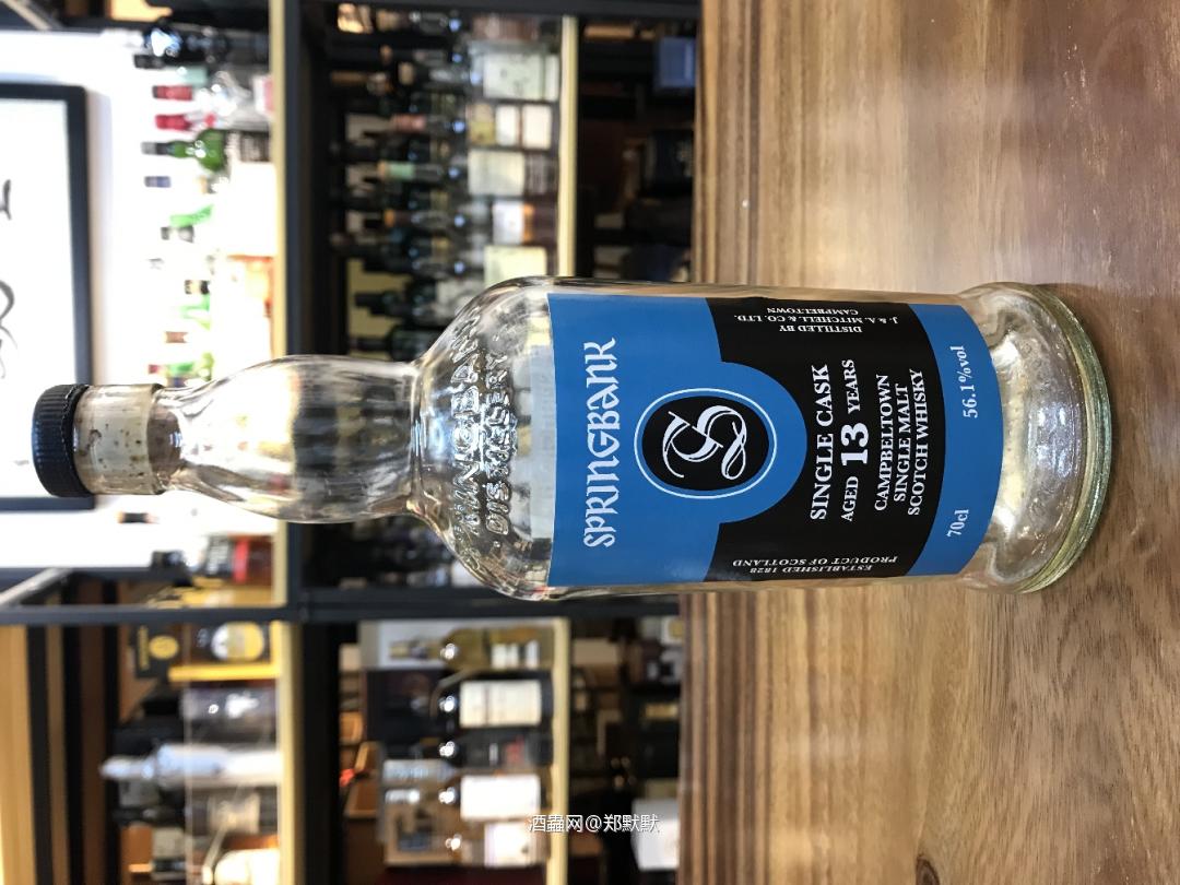 Springbank 13 yo single cask英国市场专供