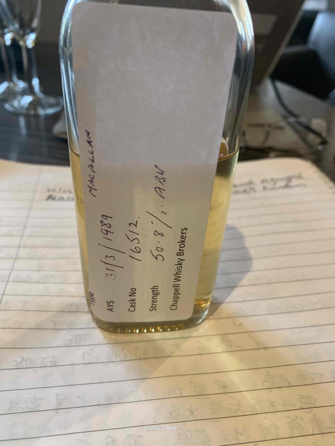 Macallan 1989/30年，50.8%，波本桶#16512