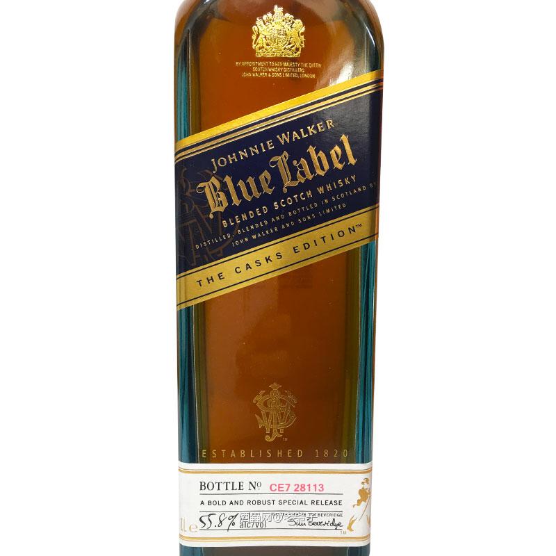 各位，大家感觉马爹利蓝带和蓝方桶强55.8度°，那请好喝些