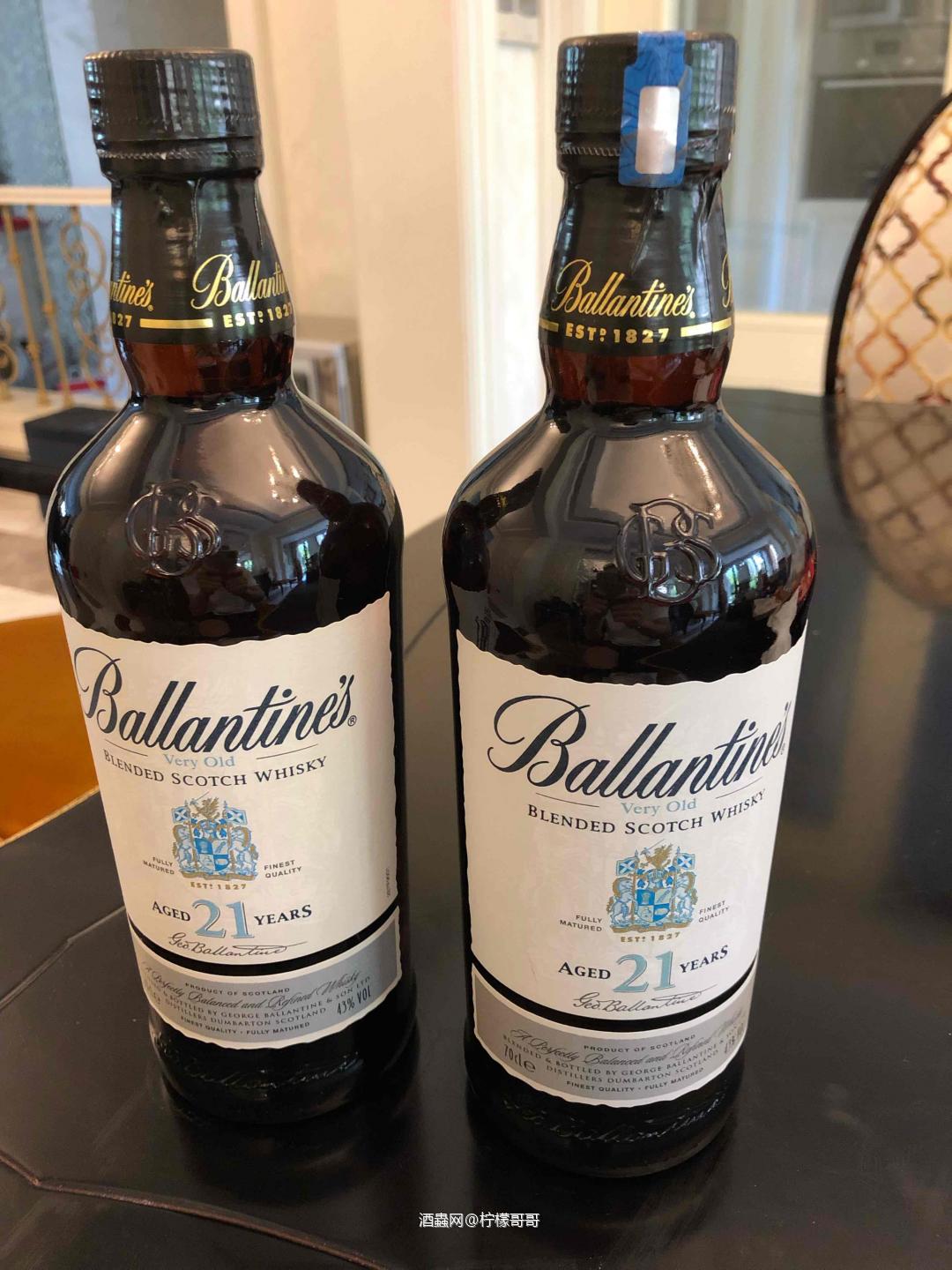 七年前买的百龄坛21年