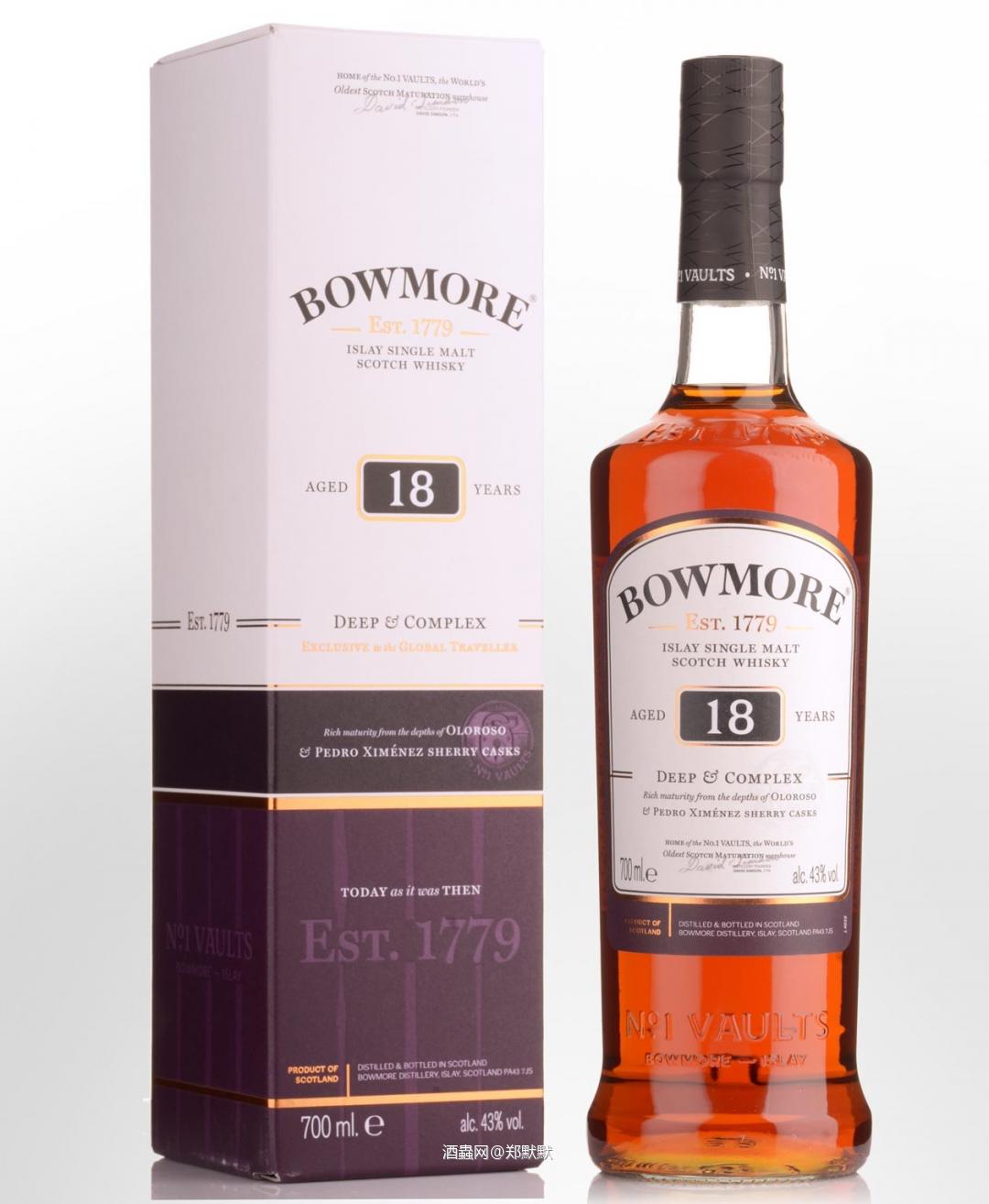 Bowmore 18 yo ‘Deep and Complex’