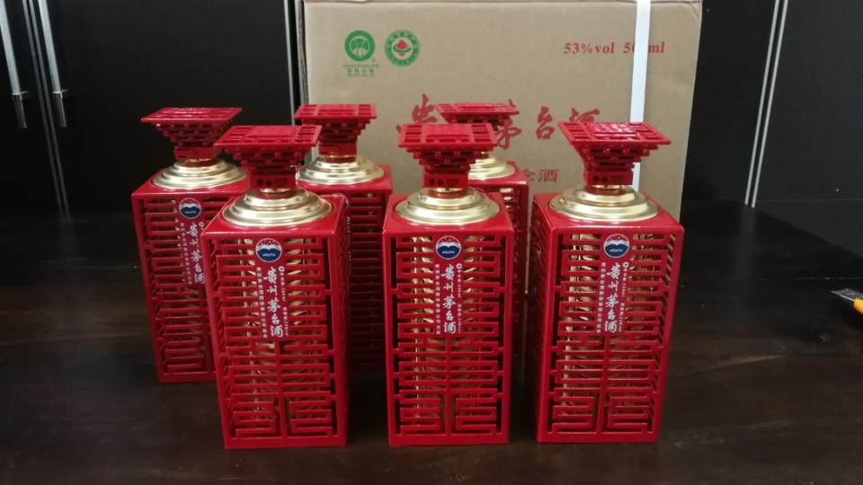 瓶子货，里面普茅