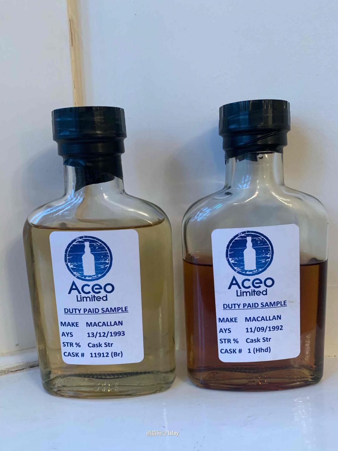 兩桶Macallan: 25年波本桶與26年Chateau Lafite 桶熟成