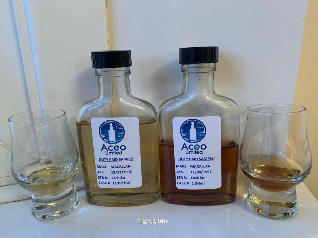 兩桶Macallan: 25年波本桶與26年Chateau Lafite 桶熟成