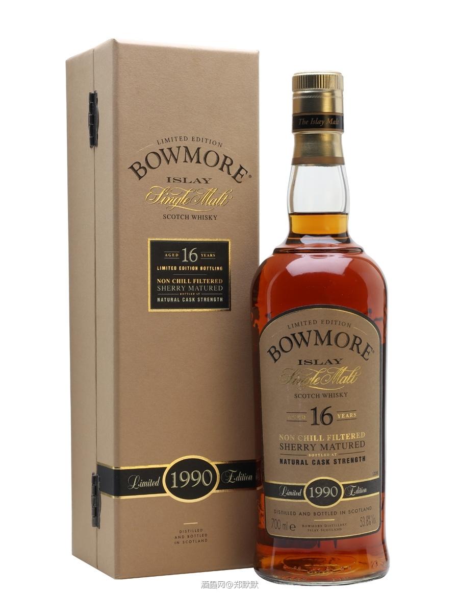 Bowmore 16 yo 1990/2006，sherry matured