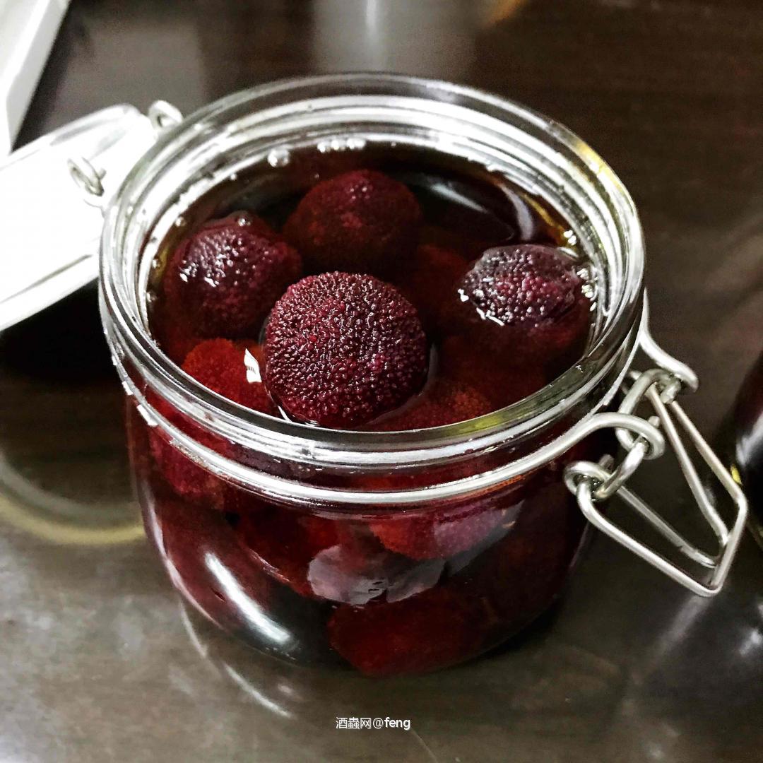 自制花蛤105杨梅酒