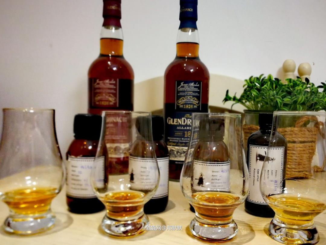 Glendronach 8，12，18，21